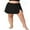 Black, variant on Asoul Women's Ruched Tummy Control Swim Shorts High Waisted Board Shorts with Pockets