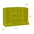 thumbnail image 2 of Sauder Commence Coin TV Stand en Chêne des Hauts Plateaux, 2 of 2