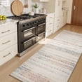 thumbnail image 6 of SIXHOME 2'x6' Area Rugs for Living Room Washable Rugs Boho Area Rug Neutral Geometric Moroccan Carpet Soft Distressed Indoor Rugs for Bedroom Dining Room Office Bohemian Home Decor Colorful, 6 of 6