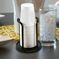 thumbnail image 3 of GOOHOCHY Organizador de almacenamiento de vasos de 2 piezas, portavasos desechable, portavasos de tienda, dispensador de vasos de papel, 3 of 8