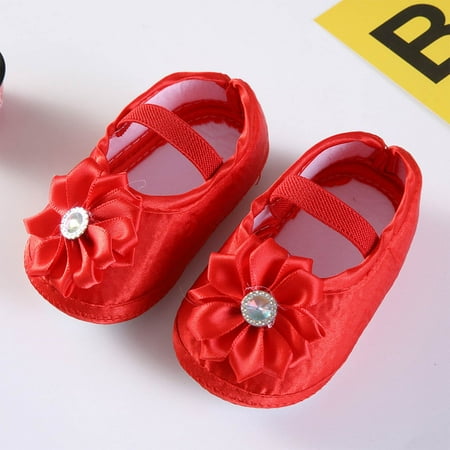 

YOHOME Toddler Kid Baby Girl Chiffon Flower Elastic Band Newborn Walking