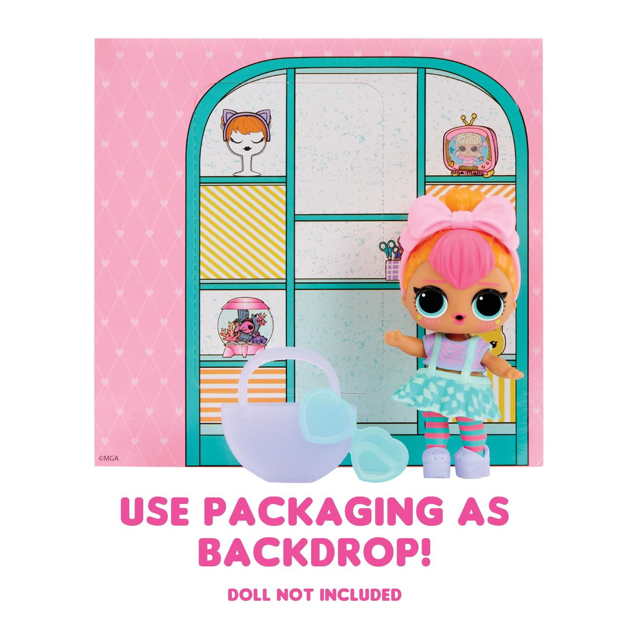 LOL Surprise Fashion packs, 6 Unique Styles Each with 3 Outfits, 2 Pairs of Shoes, 4 Accessories