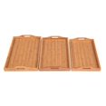 thumbnail image 2 of Wulawindy Tray With Handles, Three Piece Suit, Wood Color, 2 of 7