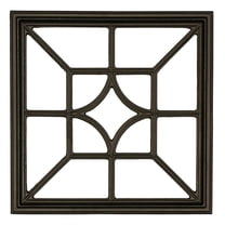 Nuvo Iron 15 In. Square/Diamond Cast Aluminum Gate Insert ACW54