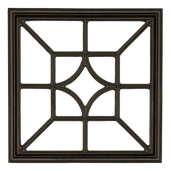 Nuvo Iron 15 In. Square/Diamond Cast Aluminum Gate Insert ACW54