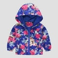 thumbnail image 3 of Hicidod Toddler Puffer Jacket Boys Girls Lightweight Winter Coat Cute Solid Color Windproof Padded Down Jackets Hooded Coats, 3 of 5