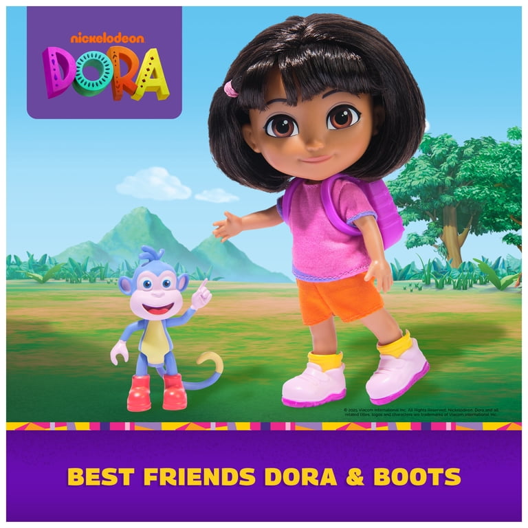 Dora the Explorer, Best Friends Dora & Boots Set, 6-inch Doll
