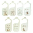 thumbnail image 4 of 7 piezas de separadores de armario para bebé para organizador de ropa desde recién nacido hasta 24 meses para Doble cara Zulema Divisores de armario, 4 of 8