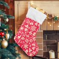 thumbnail image 5 of Coolnut 17.7 Inch Christmas Stockings, 2 PCS Christmas Pattern Presonalized Large Stocking Sock for Family Holiday Xmas Party Decorations, 5 of 7