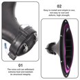thumbnail image 2 of OULII Stereo Speaker Tweeter Conical ABS Black for Karaoke Users 1Pcs, 2 of 6