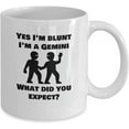 thumbnail image 2 of Gemini Mug, Gemini Coffee Mug, Zodiac Tea Cup, Birthday, Horoscope,, 2 of 2