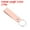 Pink, variant on Circle Keyring PU Ornament Key-Holder Lanyard Leather Keychain, Gray 2 Pack