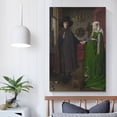 thumbnail image 5 of Netherlandish Painters Jan Van Eyck Portrait Arnolfini's Poster Picture Print Canvas Poster Wall Paint Art Posters Decor Modern Home Artworks Gift 24x36inch(60x90cm), 5 of 6