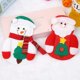 thumbnail image 4 of Bolsa de vajilla navideña de 4 piezas, decoración de mesa navideña, juegos de vajilla para el hogar creativos de reno, muñeco de nieve y Papá Noel, Sailing Electrónica, 4 of 5