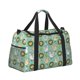 thumbnail image 2 of Fotbe Chicken Laying Eggs Bolsa de Viaje con Estampado, Bolsa de Fin de Semana para Mujer con Compartimento para Zapatos, Bolsa de Gimnasio con Bolsillo Húmedo, 2 of 7