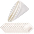 thumbnail image 5 of 12 Napkins (43x43cm) - Soft and Cozy - Durable Hotel Quality - Ideal for Events and Normal Household Use (White), 5 of 5