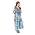 thumbnail image 4 of Oussum Caftan pour Femmes Robe Été Ample Décontractée Grande Taille Robe de Soirée Imprimée Caftan Long pour Dames Robes Élégantes en Ligne, 4 of 4
