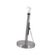 thumbnail image 4 of Porta rollos de cocina con botella pulverizadora, moderno dispensador de rollos de cocina Base EVA plateada, 4 of 9