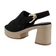 thumbnail image 3 of Aerosoles Zella Women's Heels Black Suede Size 9.5 M, 3 of 8