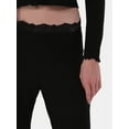 thumbnail image 4 of No Boundaries Sleepwear Pants with Lace Waist, Women's, 4 of 5