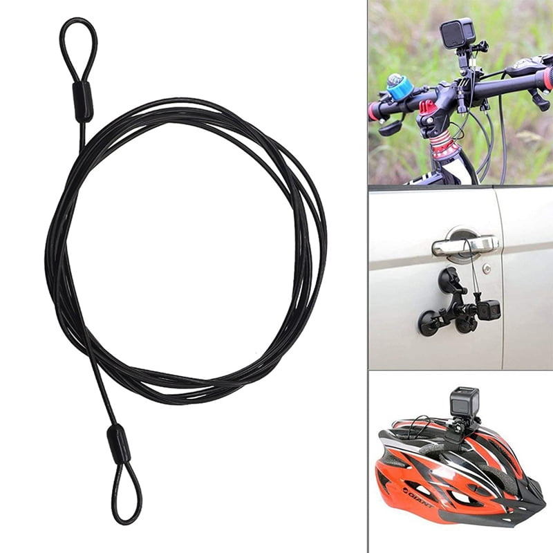 20x 100CM/3.3Ft Long Travel Security Cable Lock,Braided Steel Coated Cable Luggage Lock, Cable Wire Rope