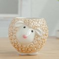 thumbnail image 2 of Animals Ceramic Flower pot Elephant Succulent Planter Cactus Succulent Plants Flower, 2 of 4