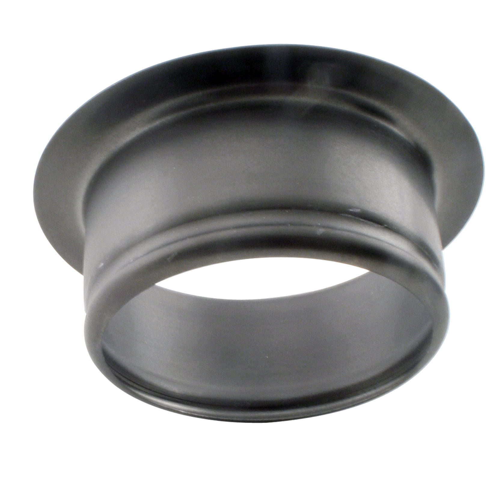 Westbrass D208-62 4-1/4" Standard Kitchen Sink Waste Disposal Flange, Matte Black