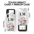 thumbnail image 4 of Personalised Floral Rose x Marble Initials iPhone 12 Mini Case,iPhone 16, 4 of 4
