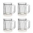 thumbnail image 1 of 4 Pcs Frozen Beer Mugs for Freezer Double Wall Gel Frosty Freezer Mugs Beer Ice Mugs for Freezer Dr, 1 of 5
