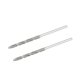 thumbnail image 4 of Uxcell Brocas en Espiral Recubiertas de Diamante Métricas de Acero de Alta Velocidad Tono Plateado 2pcs 1.7mm, 4 of 5
