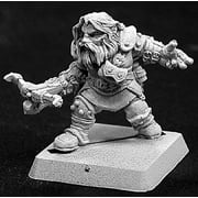 Reaper Miniatures Snorri, Dwarf Solo 14130 Dwarves Unpainted RPG D&D Mini Figure