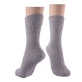 thumbnail image 3 of Calceta Cozy Polo Club para Hombre, Diseño Negro con Rayas y Gris Jaspe Liso 2 Pares Unitalla, 3 of 3