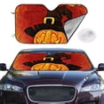 thumbnail image 4 of Goofa Halloween Pumpkin Printed Car Windshield Sunshade,Foldable Reflective Sun Visor,UV Protection Heat Blocker Sunshade,Car Cooling Accessory-, 4 of 7