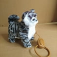 thumbnail image 5 of Lifelike Kitten Toys Simulation Walk Lovely Move for Birthday Girls Children Grey, 5 of 8