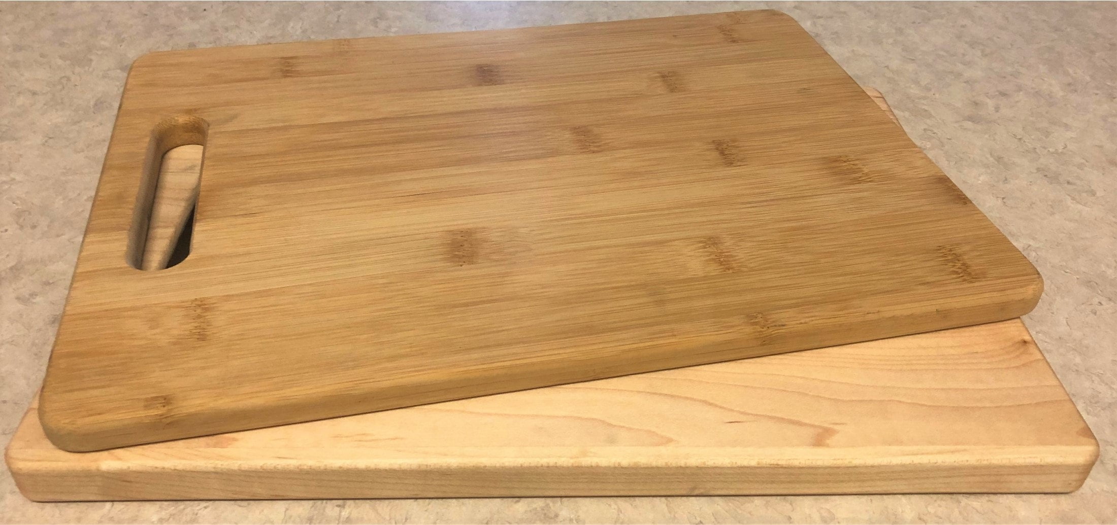 PrecisionNC Grandma Cooking Gifts Grandma's Kitchen Engraved Large Sized Natural Wood Cutting Board Maple
