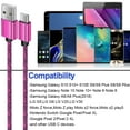 thumbnail image 2 of USB C Cables,Type C USB Cables 6ft-4PACK,ABCPOW USB Type C to USB a Cable Android Type C Charger Charging Cords USB-C Phone Cables, 2 of 6