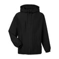 thumbnail image 4 of Harriton M73 Unisex Flex Twill Hooded Jacket-Black-XS, 4 of 6