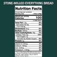 thumbnail image 7 of One Mighty Mill Stone-Milled Everything Organic Sliced Bread Loaf, 24.5 Ounce, 7 of 7