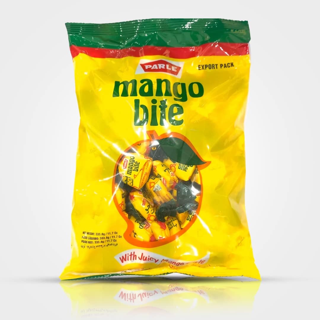 Parle Mango Bite Candy, 289g Pouch
