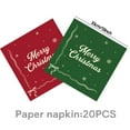 thumbnail image 3 of Meggemo 20PCS Christmas Painted Paper Napkins Xmas Serviettes for Holiday Parties Dinner Gatherings Table Decor, 3 of 6