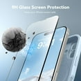 thumbnail image 5 of KOMI Magnetic for iPhone 16 Case, Compatible with MagSafe, [Full Camera Protection][2 Screen Protectors] Silicone Shockproof Protective Phone Case for iPhone 16 6.1", Light Blue, 5 of 9