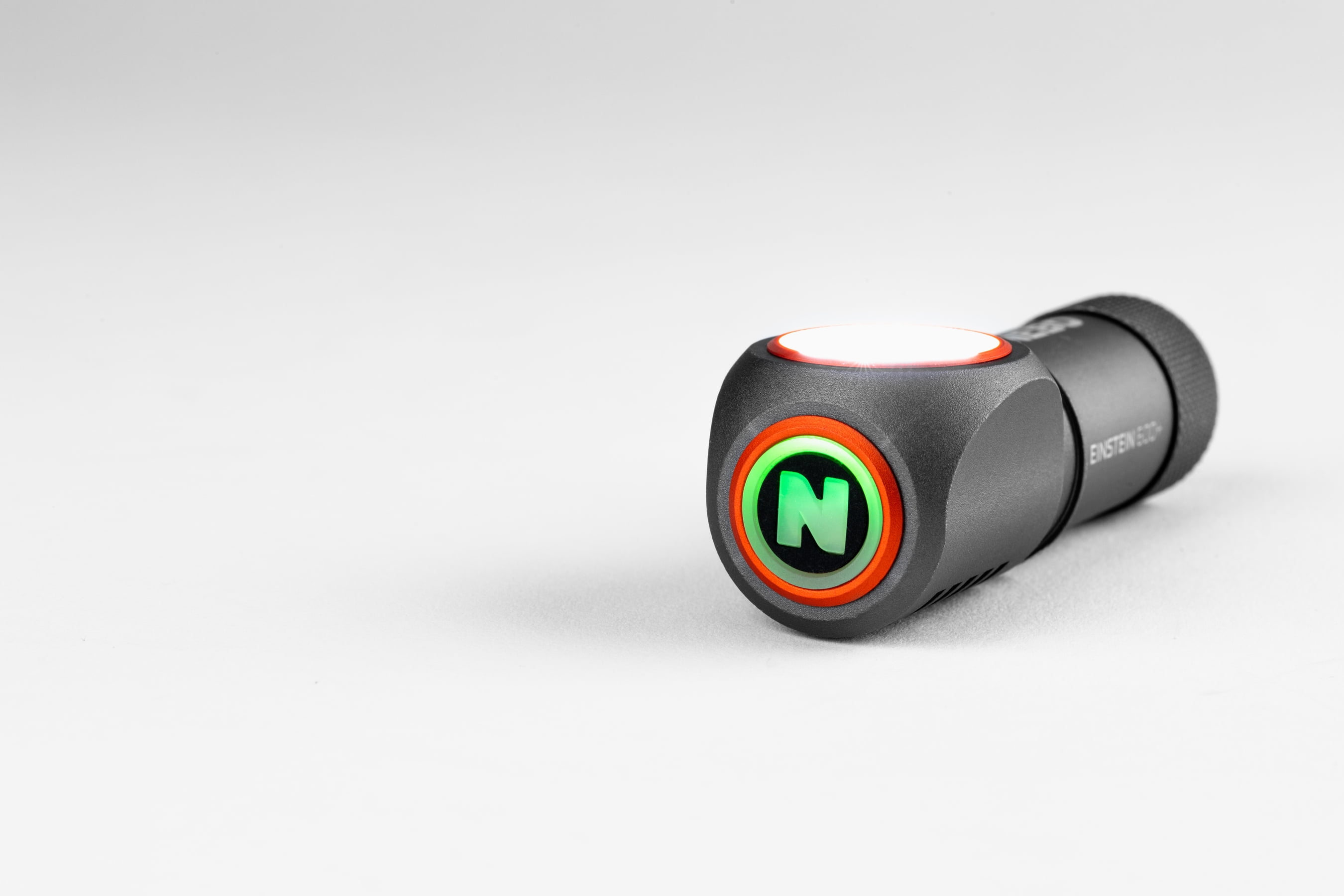 NEBO Einstein 600 Lumen LED Gray Rechargeable Headlamp and Flashlight