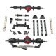 thumbnail image 4 of Kits de montaje delantero y trasero de piezas de actualización de automóviles RC Reemplaza piezas de repuesto fáciles de instalar Negro, 4 of 9