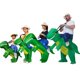 thumbnail image 1 of Disfraz de dinosaurio verde inflable para niños y adultos, disfraz de Cosplay para niños, rendimiento de jardín de infancia, fiesta de Carnaval de Halloween, Unisex xuanjing  unisex, 1 of 1