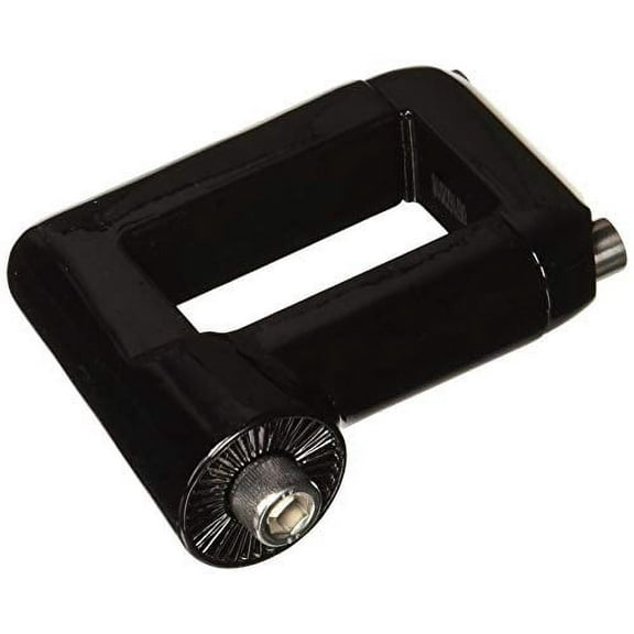 Kuryakyn Black Curved Side License Plate Mount (3118)