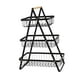 thumbnail image 5 of Fruit Basket Display Stand Rack Cake Stand Bread Basket for Candy Desserts Black Macarena puesto de cesta de frutas, 5 of 8
