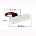 thumbnail image 4 of Cat Comb Hairbrush For Large Dogs, Long Short Hair Slicer, Pet Comb, Extra Cleaning Beauty Tool Comb, 4 of 5