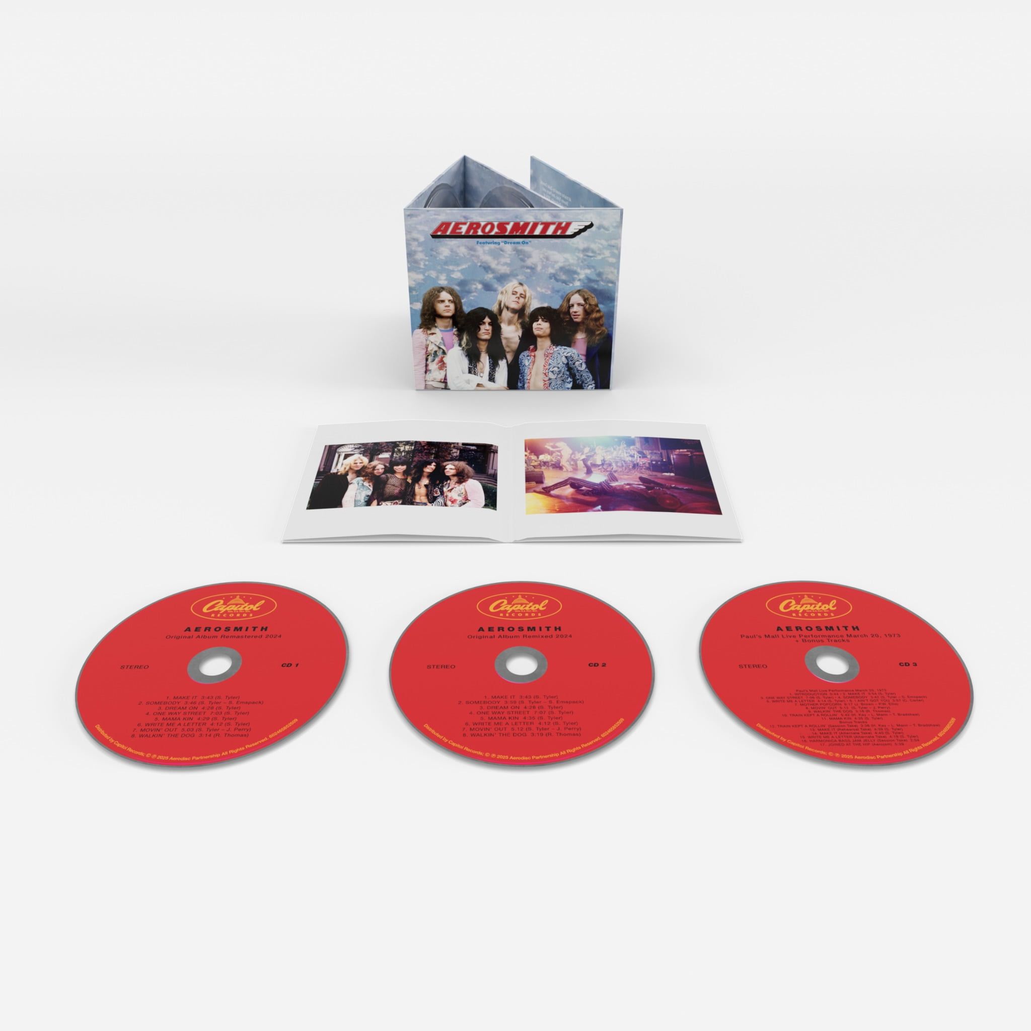 (302) AEROSMITH The Collection 3枚組CD Aerosmith - Classic Greatest Hits Deluxe 3 CD - Rock Genre