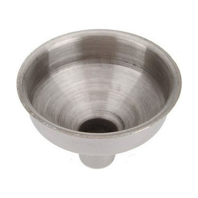 2PCS Stainless Steel Funnels for Flask and Liquor Bottle with Durable and Easy to Clean Material