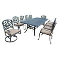 thumbnail image 4 of Oakland Living Hampton Aluminum 11 Piece Rectangular Patio Dining Set, 4 of 4